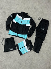 Chandal EMPORIO ARMANI negro y azul